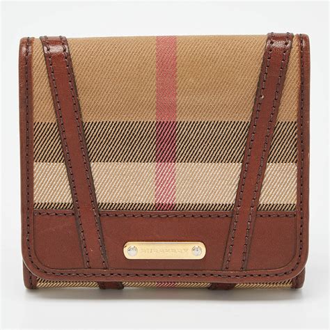 burberry bridle house check wallet